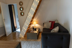 Cosy space for morning coffee